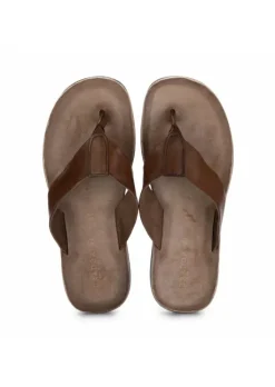 BRADOR | ZEHENSANDALEN LEDER MAHAGONI BRAUN Sale