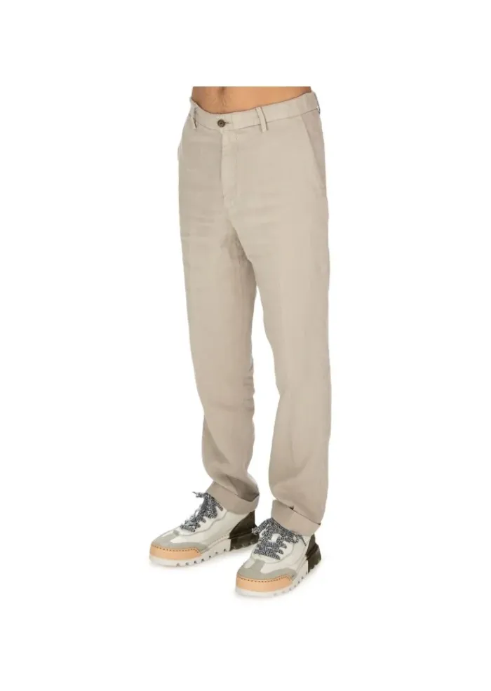 BRIGLIA | HOSE LEINEN BEIGE Clearance