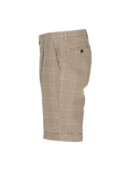 BRIGLIA | SHORTS KAROMUSTER BEIGE BRAUN Online