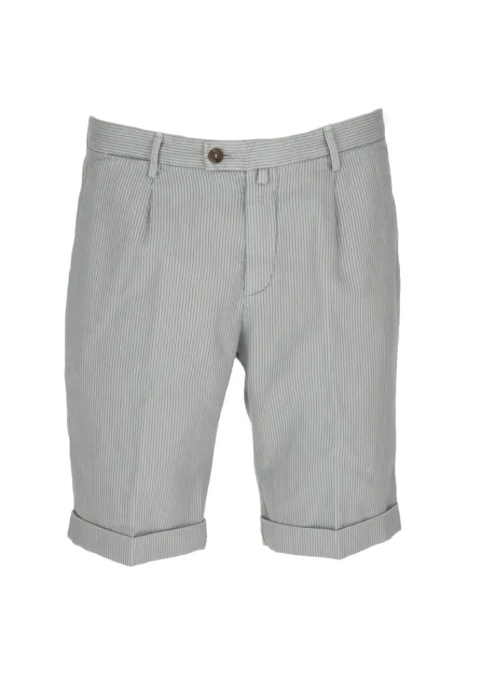 BRIGLIA | SHORTS STREIFEN GRAU BLAU Outlet