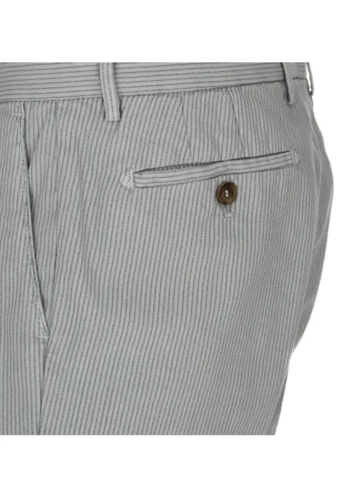 BRIGLIA | SHORTS STREIFEN GRAU BLAU Outlet