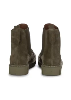 BUENO | CHELSEA STIEFELETTEN SUEDE GRÜN Sale