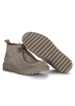 BUENO | DESERT STIEFELETTEN SUEDE GRAU Fashion