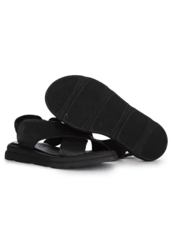 BUENO | SANDALEN BREITE ÜBERKREUZTE RIEMEN SCHWARZ Discount