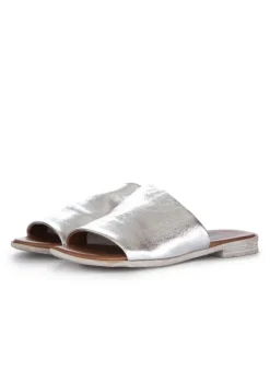 BUENO | SANDALEN BREITEM RIEMEN SILBER Hot