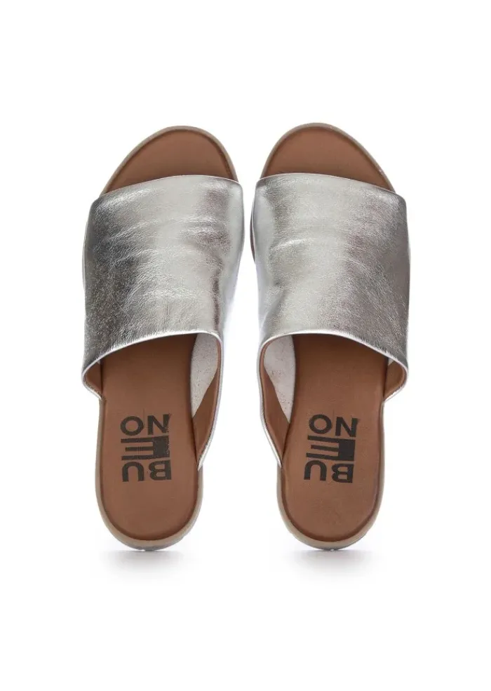 BUENO | SANDALEN BREITEM RIEMEN SILBER Hot