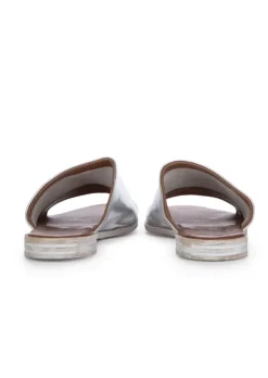 BUENO | SANDALEN BREITEM RIEMEN SILBER Hot