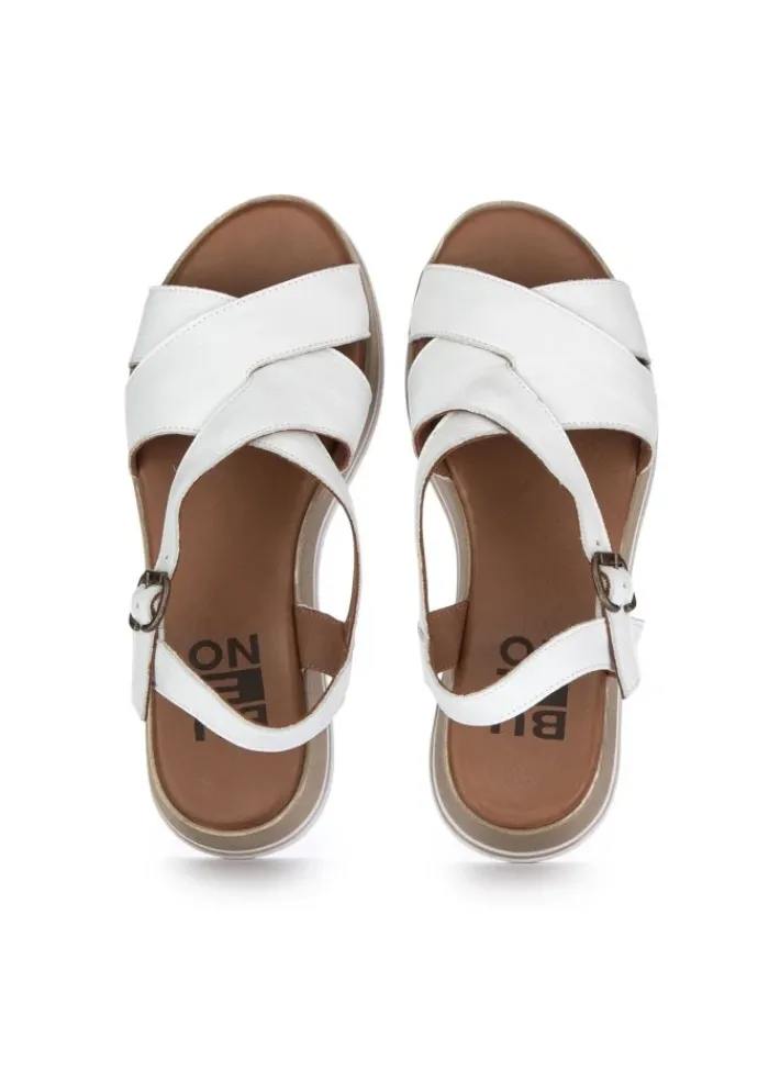 BUENO | SANDALEN GEKREUZTEN RIEMEN WEIß Fashion