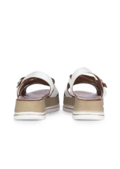 BUENO | SANDALEN GEKREUZTEN RIEMEN WEIß Fashion