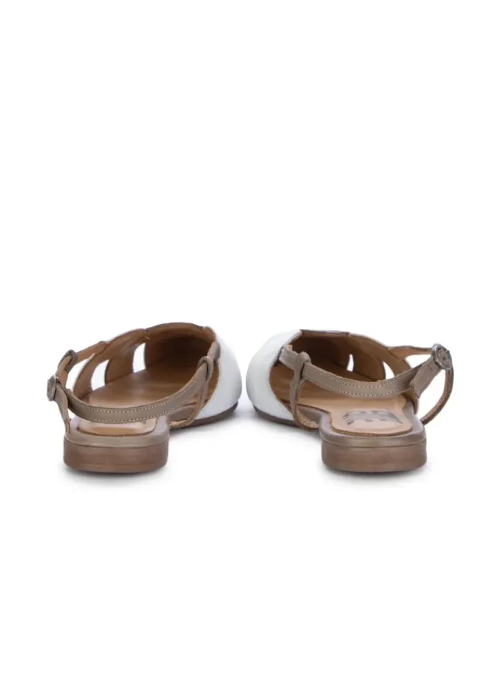BUENO | SANDALEN GEOMETRISCH WEIß BRONZE New