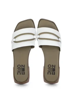 BUENO | SANDALEN KONTRASTVERZIERUNG GRÜN WEIß New