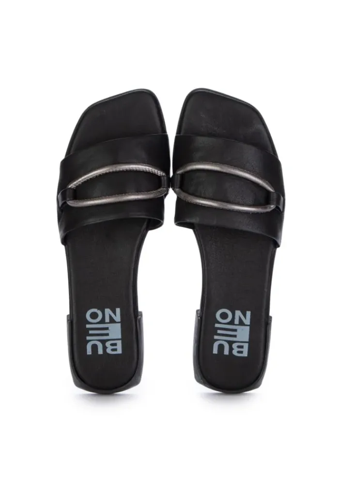 BUENO | SANDALEN METALLISCHE VERZIERUNG SCHWARZ Sale