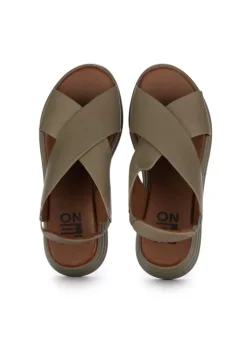 BUENO | SANDALEN PLATFORM GRÜN New