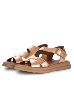 BUENO | SANDALEN RUNDE SPITZE BRONZE Outlet