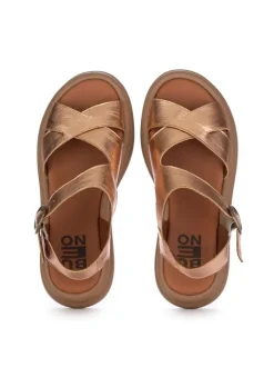 BUENO | SANDALEN RUNDE SPITZE BRONZE Outlet