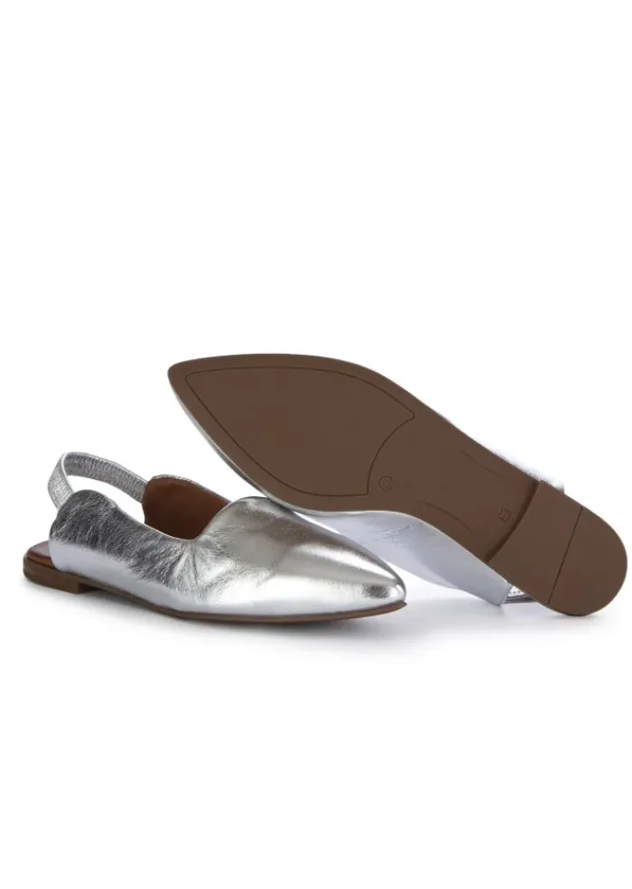 BUENO | SLINGBACK KONISCHE SPITZE SILBER Outlet