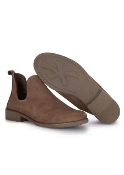 BUENO | STIEFELETTEN SUEDE BRAUN Outlet