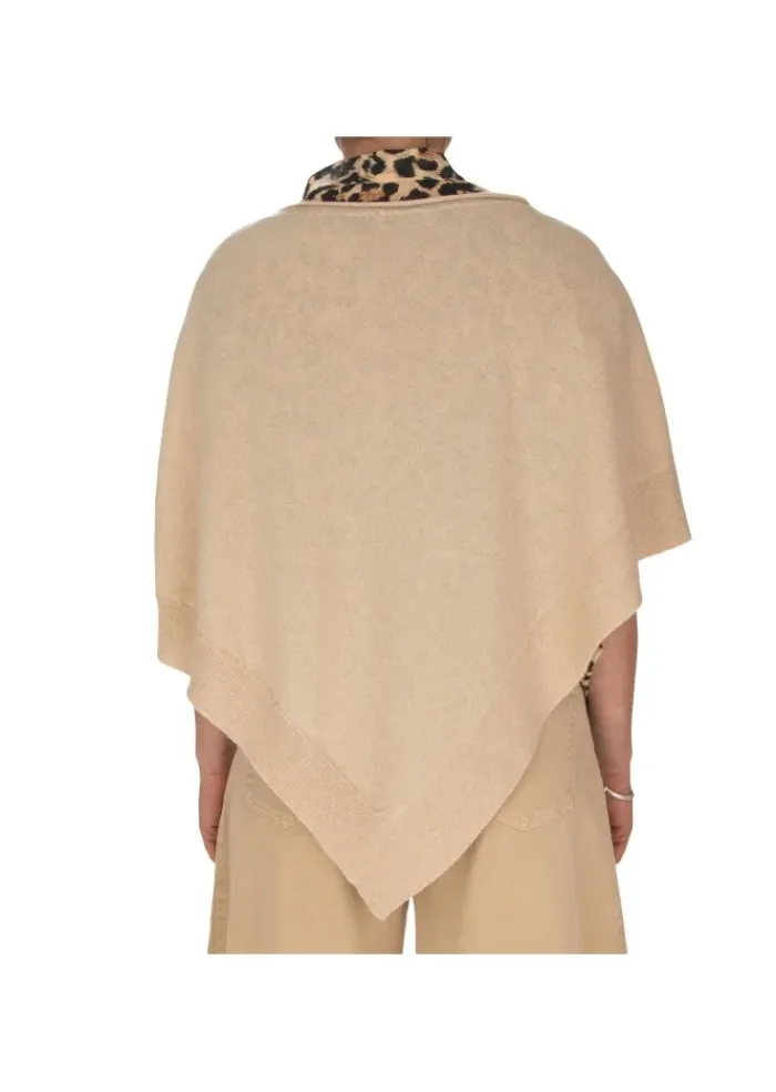 CASHMERE ISLAND | PONCHO PORTO VENERE BEIGE Best