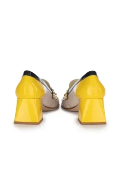 CATERINA C | ABSATZSCHUHE LEDER GELB PUDERROSA Outlet
