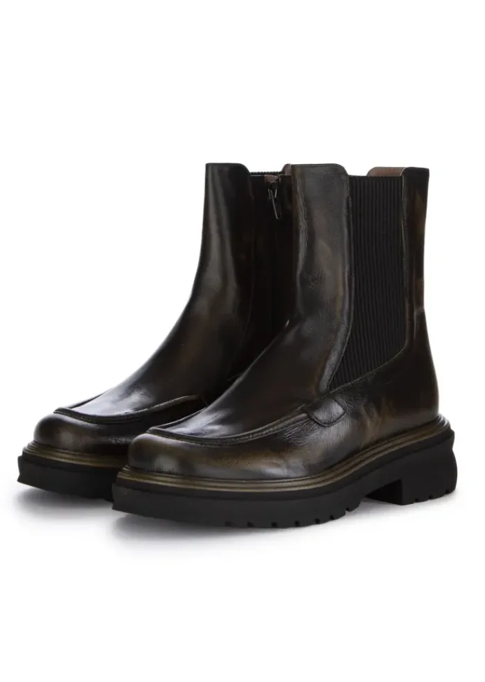 CATERINA C | CHELSEA STIEFELETTEN JOY FOGLIA DUNKELGRÜN New