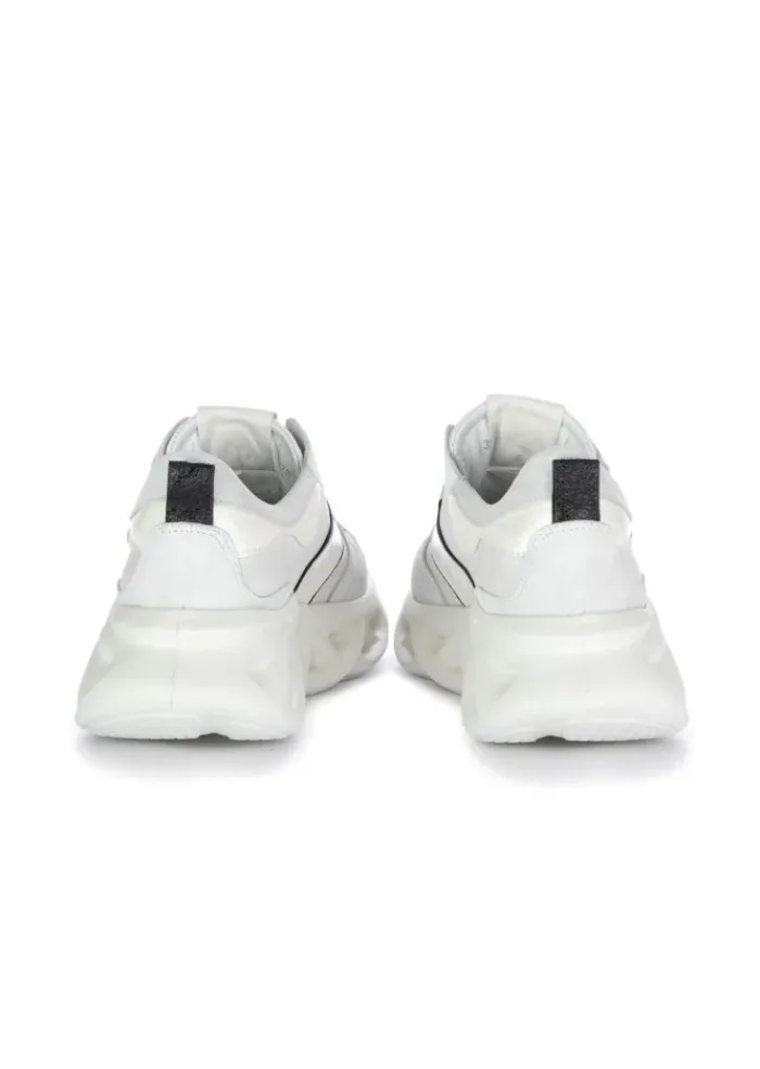 CATERINA C | SNEAKER LEDER WILDLEDER WEIß Clearance