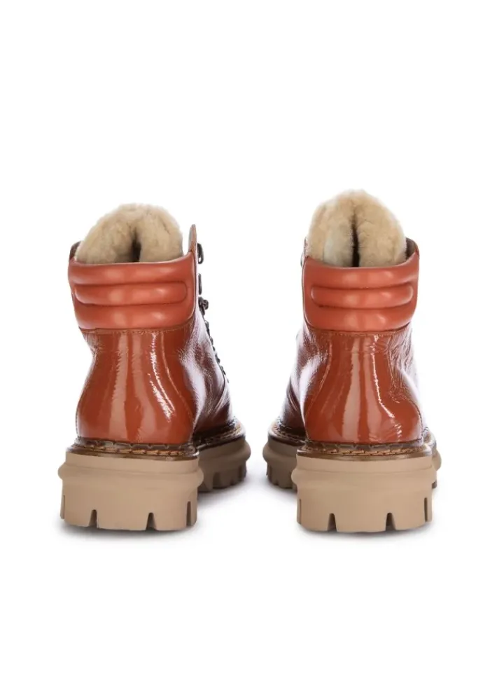 CATERINA C | STIEFELETTEN NAPLAK VERBRANNTES BRAUN New