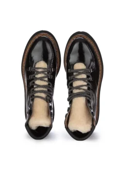 CATERINA C | STIEFELETTEN NAPLAK SCHWARZ Sale