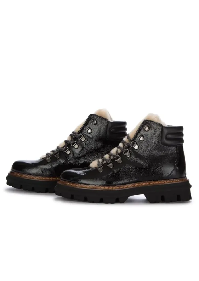 CATERINA C | STIEFELETTEN NAPLAK SCHWARZ Sale