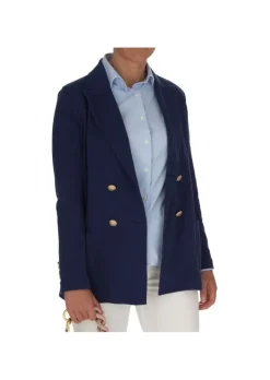 CIRCOLO 1901 | BLAZERJACKE DOPPIO PETTO OXFORD BLAU Clearance