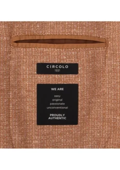 CIRCOLO 1901 | JACKE BAUMWOLLE LEINEN HELLBRAUN Sale