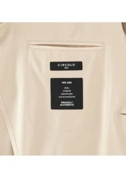 CIRCOLO 1901 | JACKE PIQUET MERC BEIGE Fashion