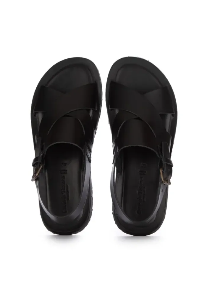 CUOIERIA TOSCANA | SANDALEN DIVE SCHWARZ Fashion