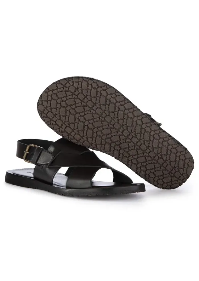 CUOIERIA TOSCANA | SANDALEN DIVE SCHWARZ Fashion