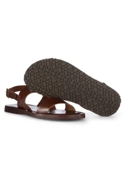 CUOIERIA TOSCANA | SANDALEN DIVE COGNAC BRAUN Outlet