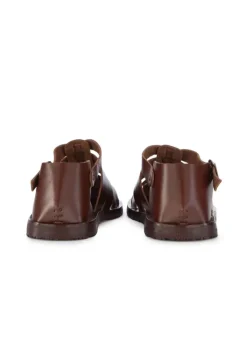 CUOIERIA TOSCANA | SANDALEN FISHERMAN DIVE COGNAC BRUAN Outlet
