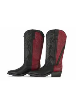 POEVE DAMEN COWBOY STIEFEL POESIE VENEZIANE | JSAA1 VELVET SCHWARZ BORDEAUX Clearance