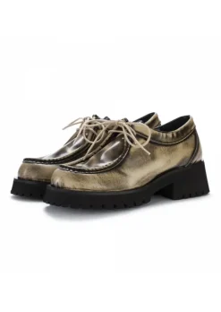 POEVE DAMEN FLACHE SCHUHE POESIE VENEZIANE | ABRASIVATO TAUPE SCHWARZ Discount