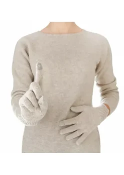 RIVIERA CASHMERE DAMEN HANDSCHUHE | 108 DT TOUCH BEIGE Fashion