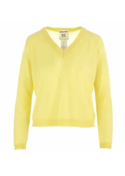 SEMICOUTURE DAMEN PULLOVER | HELLGELB Discount