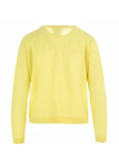 SEMICOUTURE DAMEN PULLOVER | HELLGELB Discount
