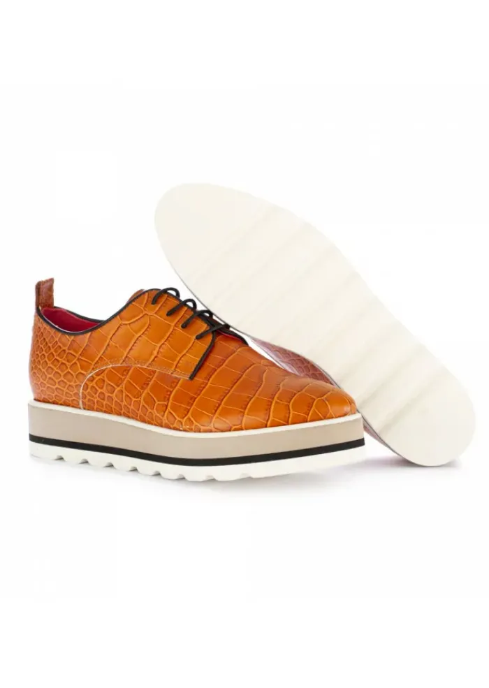 CATERINA C DAMEN SCHNÜRSCHUHE | 960 50 COCCO BRAUN Sale