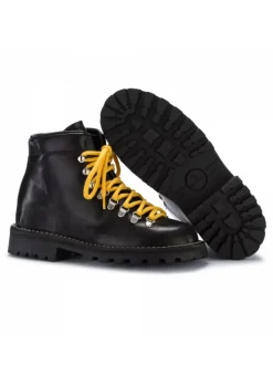 LEREW'S DAMEN SCHNÜRSTIEFELETTEN LEREW'S | MID ROCCIA SCHWARZ Outlet