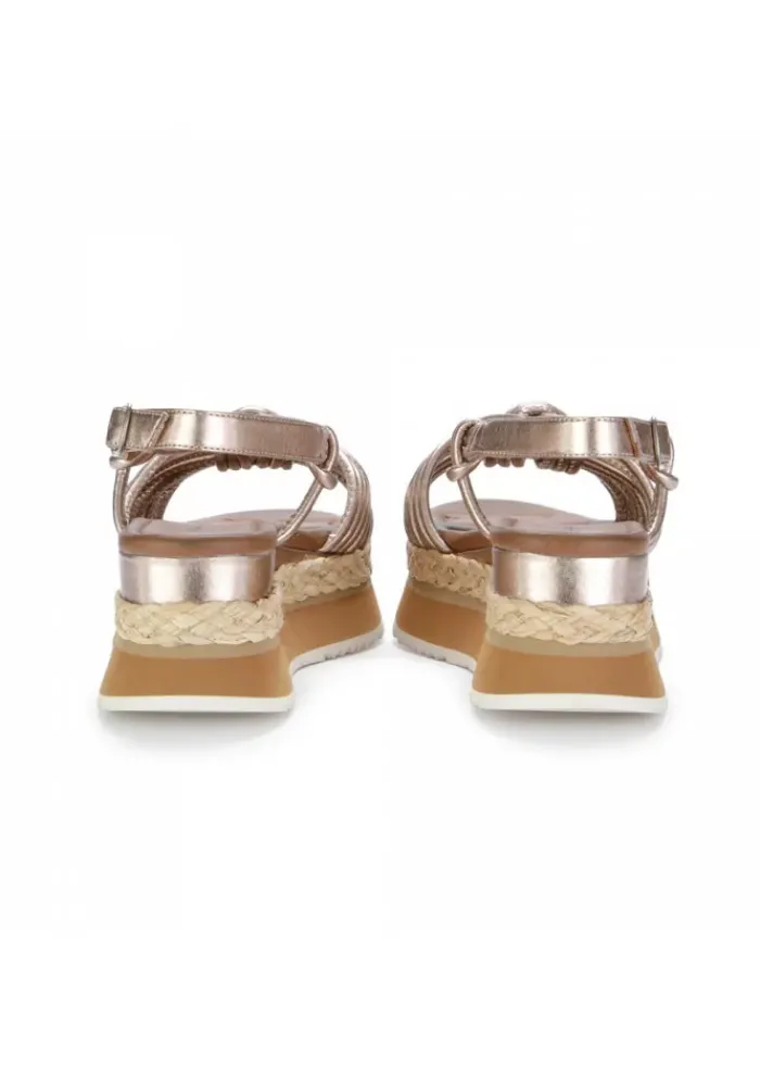 RAHYA GREY DAMENSANDALEN | DILETTA METALLIC BRAUN Sale