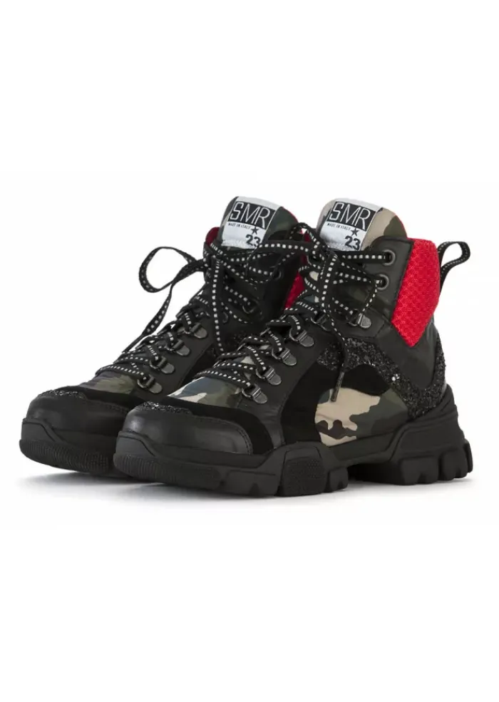 DERNA DAMENSCHUHE SNEAKERS MAXI GUMMI SOHLE SCHWARZ SEMERDJIAN Discount