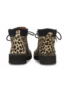 MANUFATTO TOSCANO DAMENSCHUHE STIEFELETTEN LEOPARD BEIGE VINCI Fashion