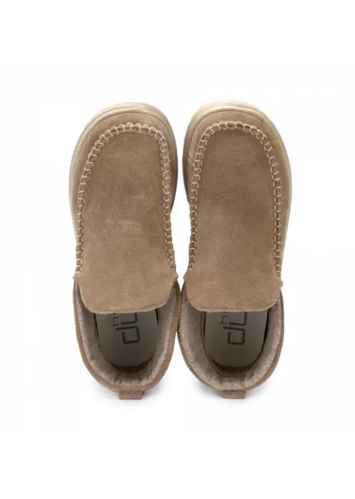 HEY DUDE SHOES DAMENSTIEFELETTEN HEY DUDE | DENNY SUEDE BEIGE Sale