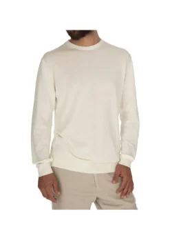 DANIELE FIESOLI | LEICHTER PULLOVER RUNDHALSAUSSCHNITT CREMEWEIß Fashion