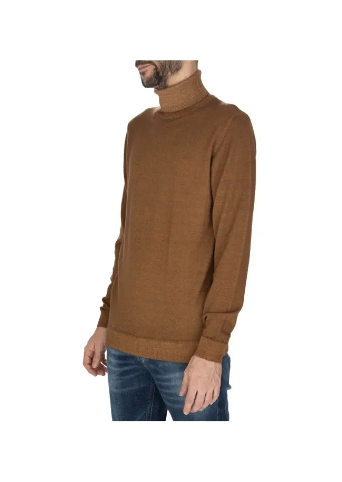 DANIELE FIESOLI | PULLOVER HOHER KRAGEN BRAUN Sale