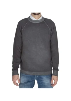 DANIELE FIESOLI | SWEATER WOOL CASHMERE GRAU Clearance