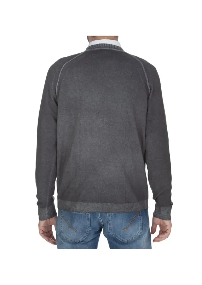 DANIELE FIESOLI | SWEATER WOOL CASHMERE GRAU Clearance